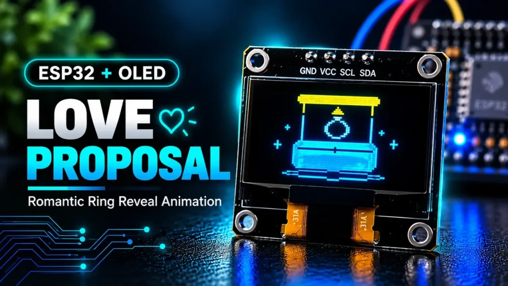 ESP32 OLED Proposal Animation