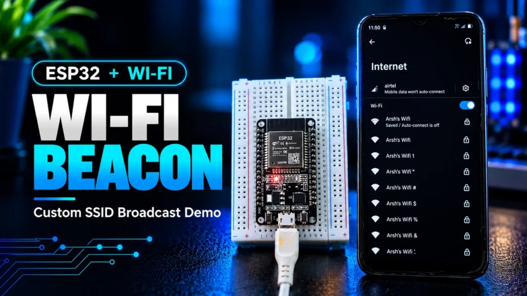 ESP32 Wi-Fi Beacon Project