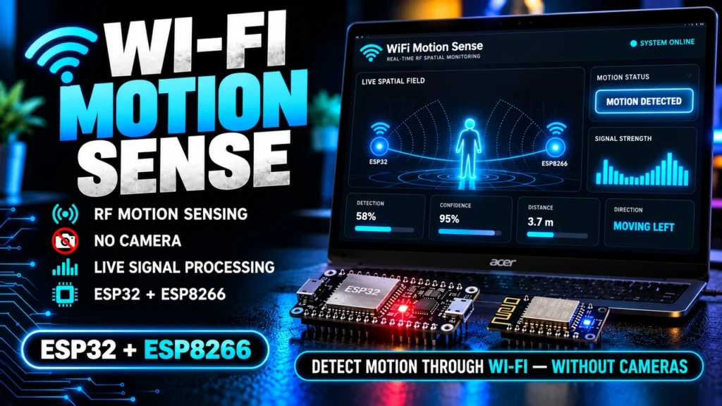 ESP Wi-Fi Motion Sense Project